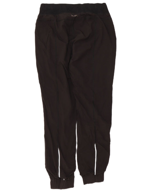 Calvin Klein Womens Tracksuit Trousers Joggers UK 10 Small  Black Cotton