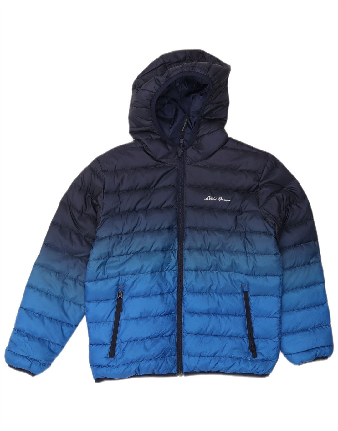 Eddie Bauer drenge hættejakke 10-11 år medium marineblå