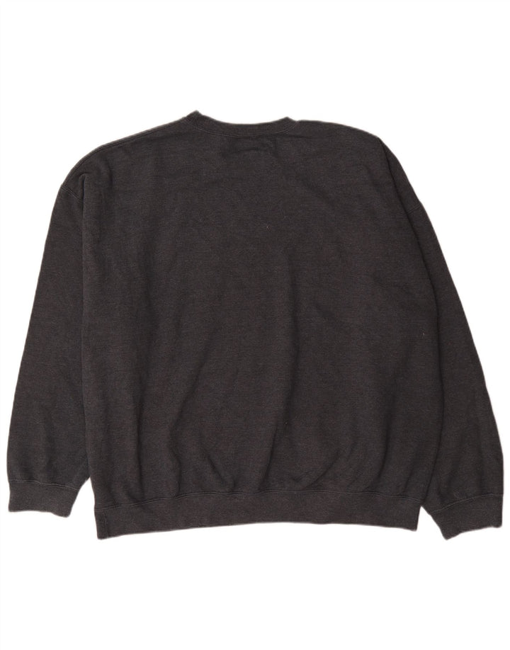 Fila Herre Grafisk Sweatshirt Jumper 2XL Grå Bomuld