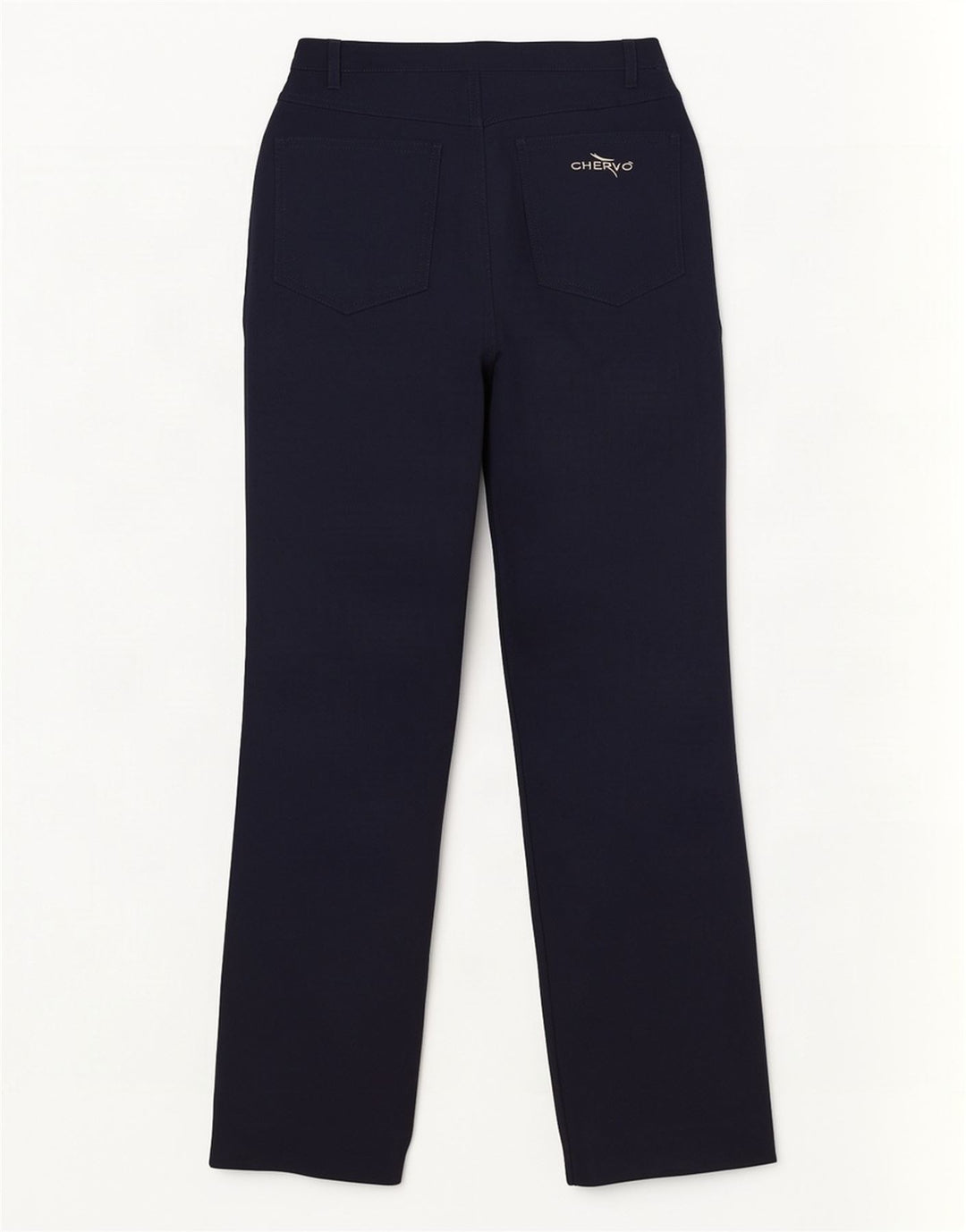 Chervo Lige Casual Bukser til kvinder IT 44 Medium W28 L31 Marineblå