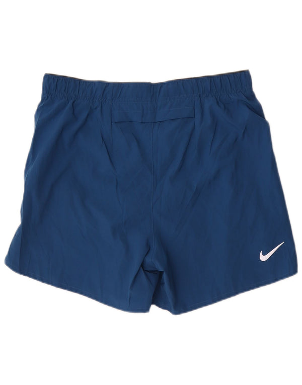 Nike Herre Dri Fit grafiske sportsshorts Medium marineblå polyester