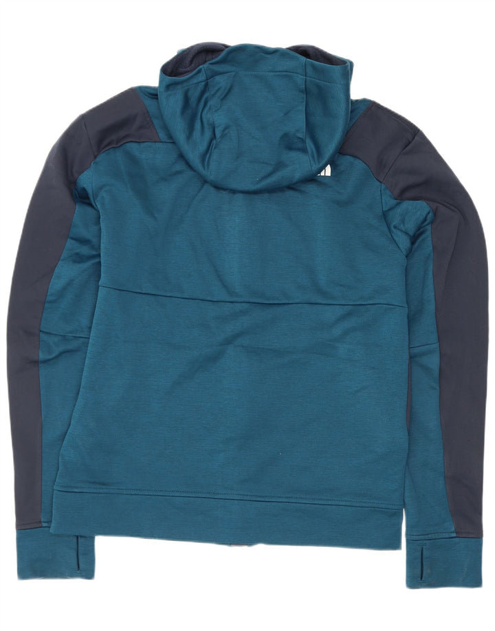 The North Face Hættetrøje med lynlås til mænd Small Blue Colourblock Polyester