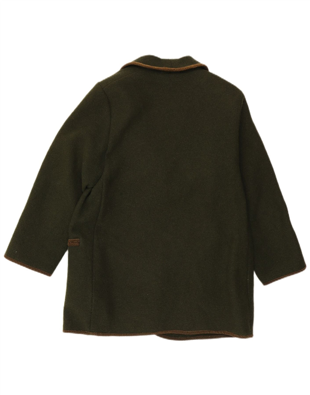 Vintage dame 4-knaps blazerjakke UK 12 Medium Green