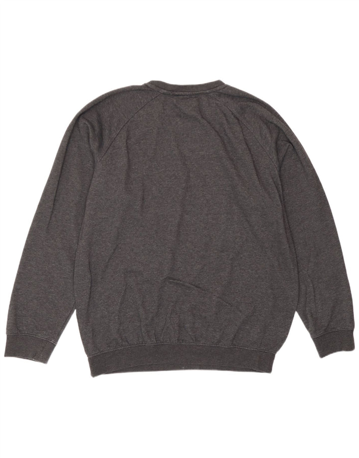 Kappa Herre Sweatshirt Jumper 2XL Grå Bomuld