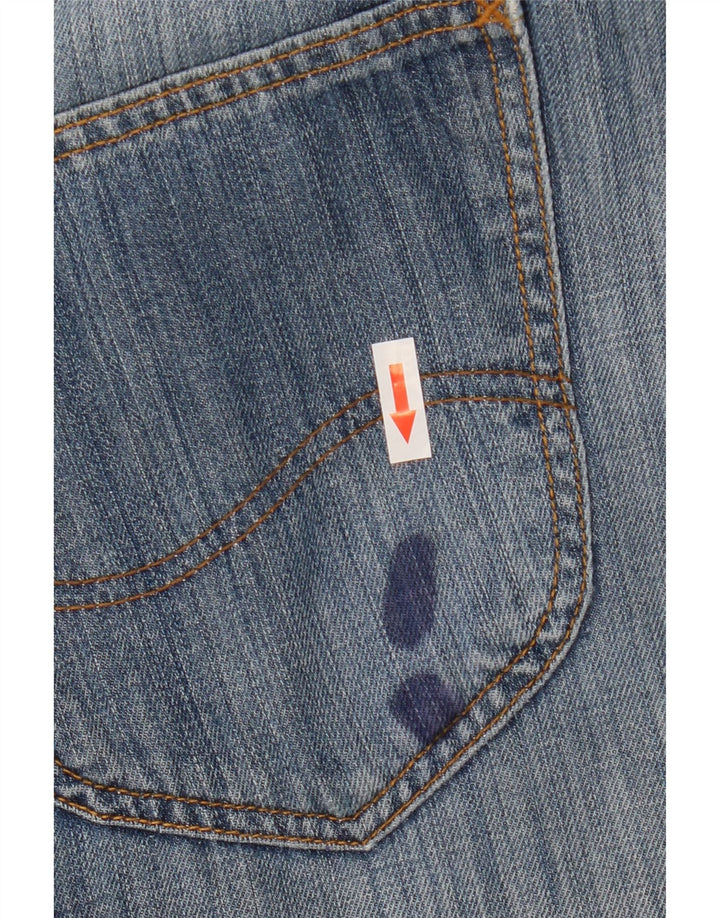Lee Herre Knox Straight Jeans W38 L34 Blå Bomuld