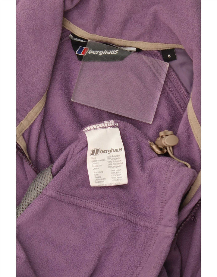 Berghaus Dame Fleecejakke UK 8 Small Purple Polyester