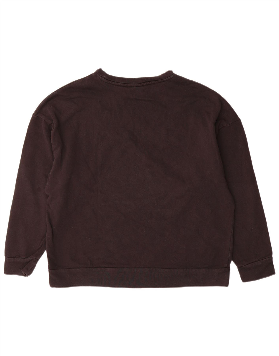 Puma Dame Sweatshirt Jumper UK 16 Stor sort bomuld