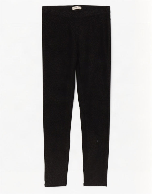 Marks & Spencer Womens Jegging Jeans UK 10 Small W27 L26 Black Animal Print