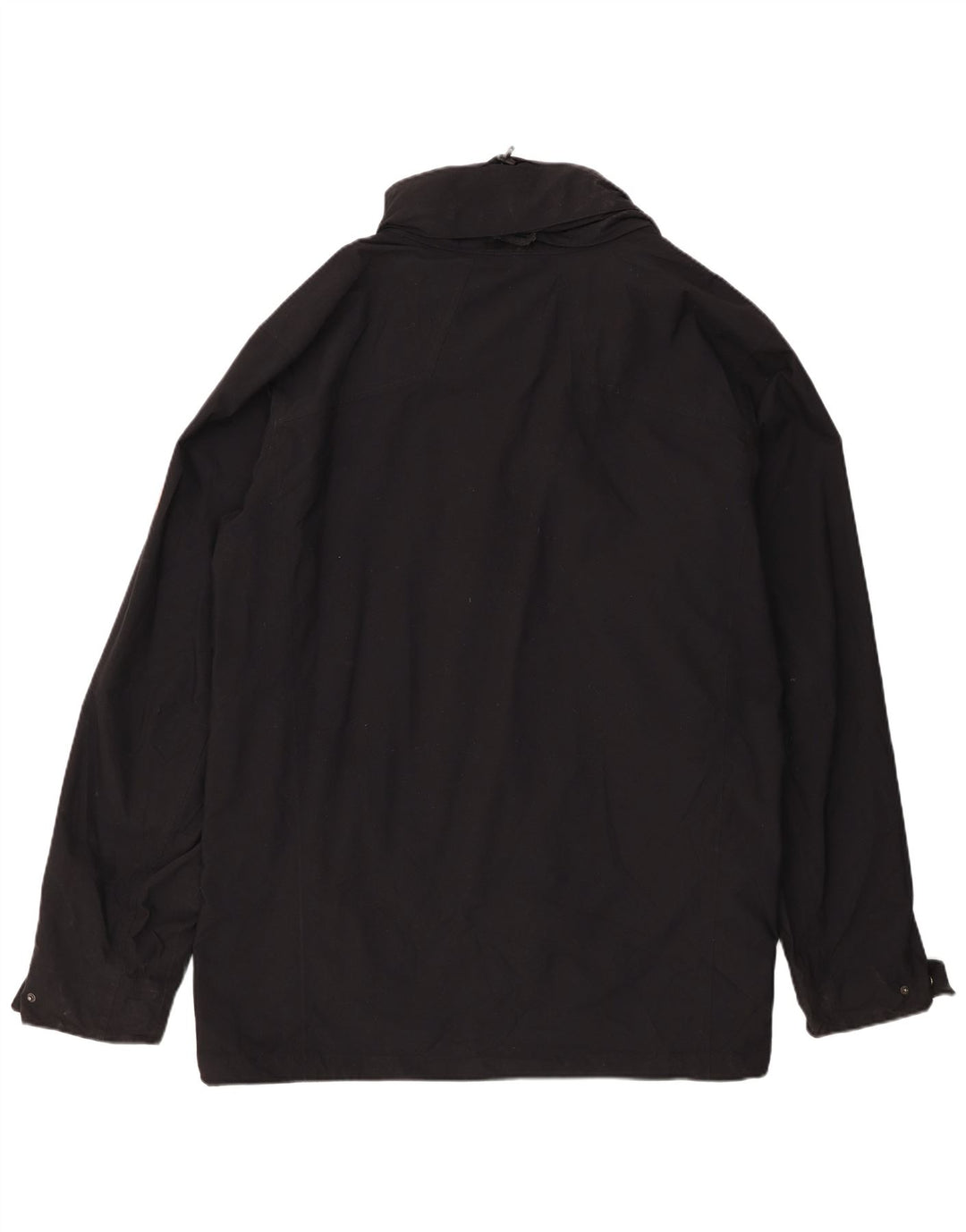 Jack Wolfskin Herre Windbreaker Jacket UK 50 3XL Sort Polyamid