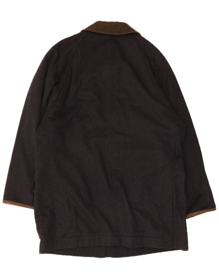 Schneiders Overfrakke til mænd EU 48 Medium Navy Blue Polyamid