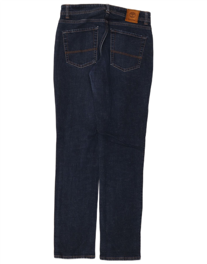 Timberland Dame Slim Jeans W30 L32 Marineblå Bomuld