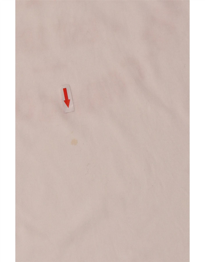 Lyle & Scott Herre grafisk T-shirt top 2XL hvid bomuld