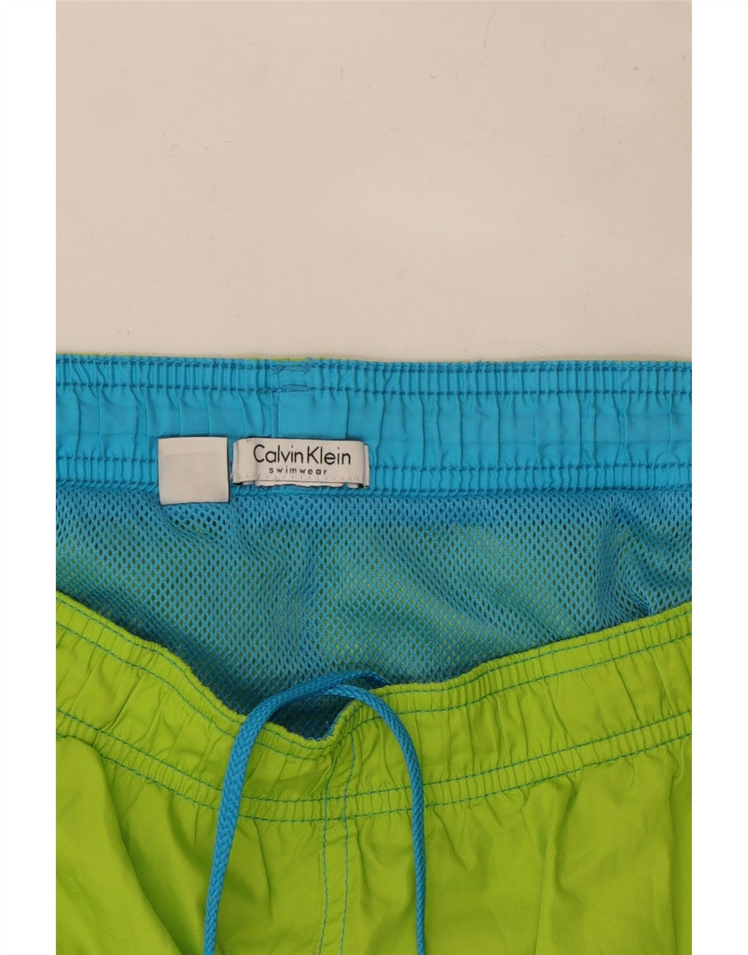 Calvin Klein Grafiske svømmeshorts til kvinder UK 14 Medium Green