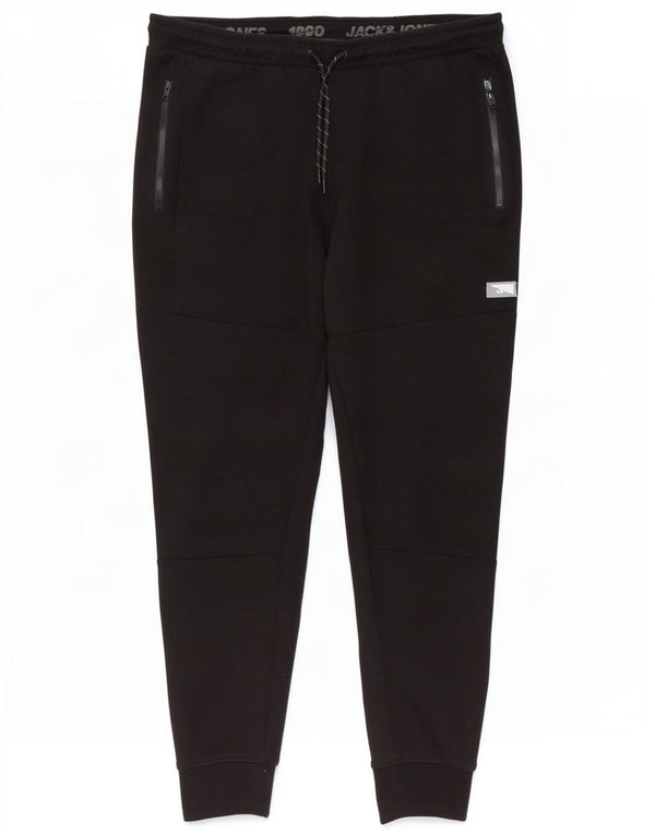 Jack & Jones Herre træningsdragt Bukser Joggers Large Sort Polyester
