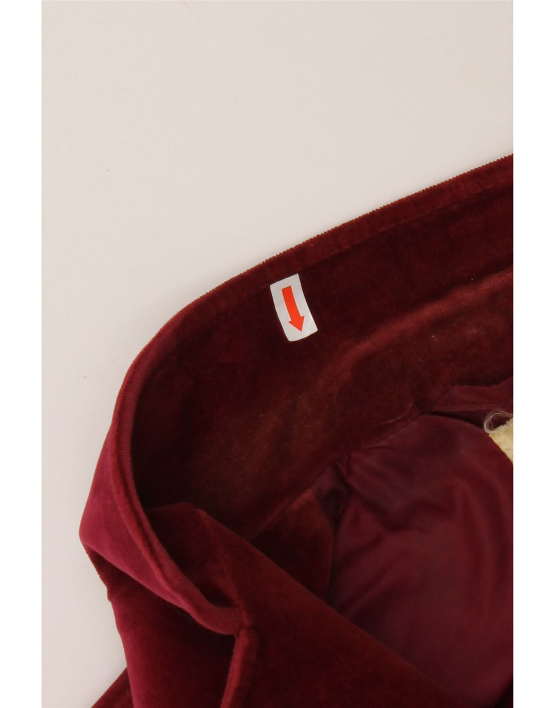 COUNTRY CASUALS Dame 2 Button Velvet Blazer Jacket UK 14 Large Burgundy