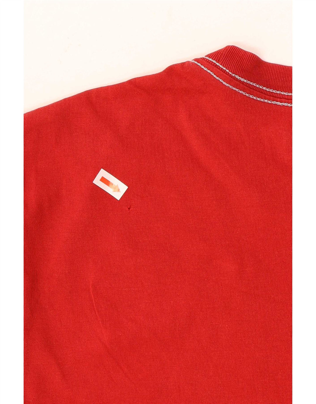Adidas Grafisk T-shirt top til mænd, stor rød bomuld
