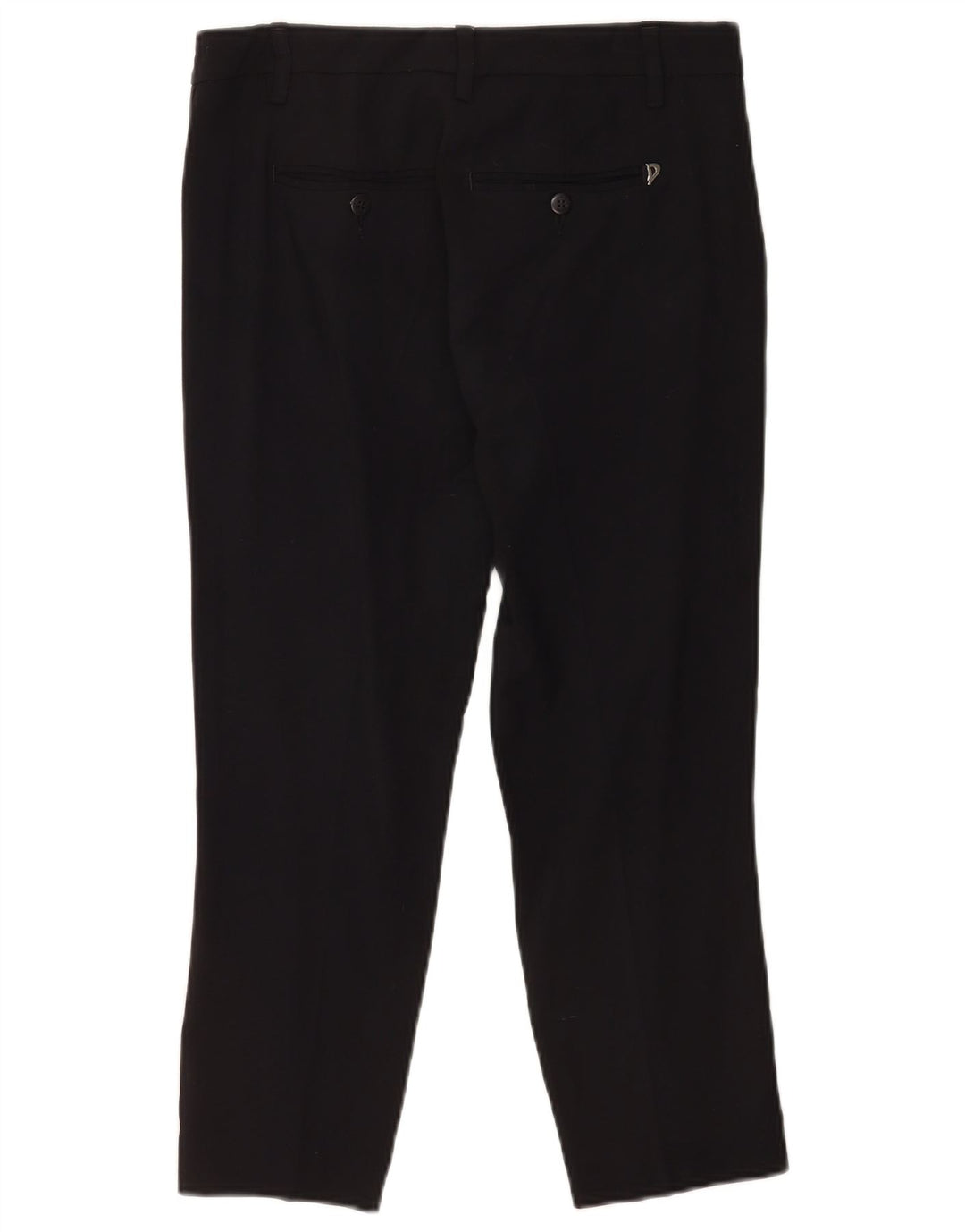 Dondup Dame Crop Suit Bukser W30 L24 Sort Viscose