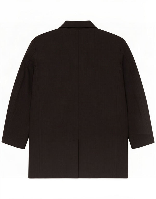 Trussardi Overfrakke til mænd UK 40 Large Grey Wool