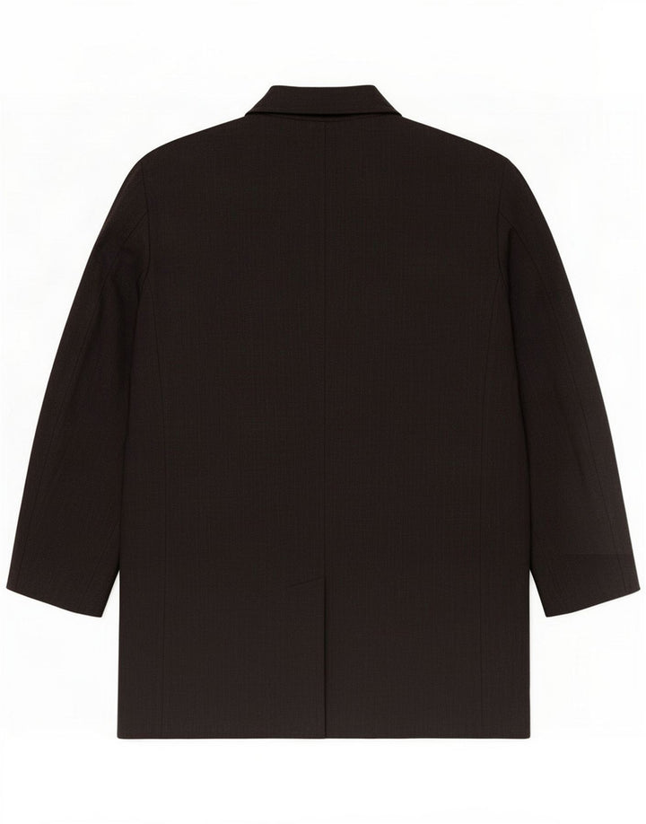 Trussardi Overfrakke til mænd UK 40 Large Grey Wool
