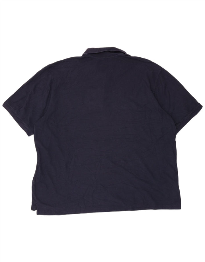 EDDIE BAUER Poloskjorte til mænd 2XL marineblå bomuld
