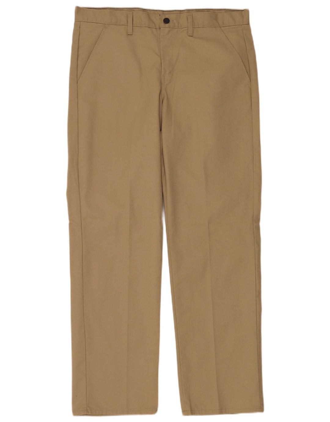 Dickies Straight Chino Bukser til mænd W34 L32 Khaki Polyester