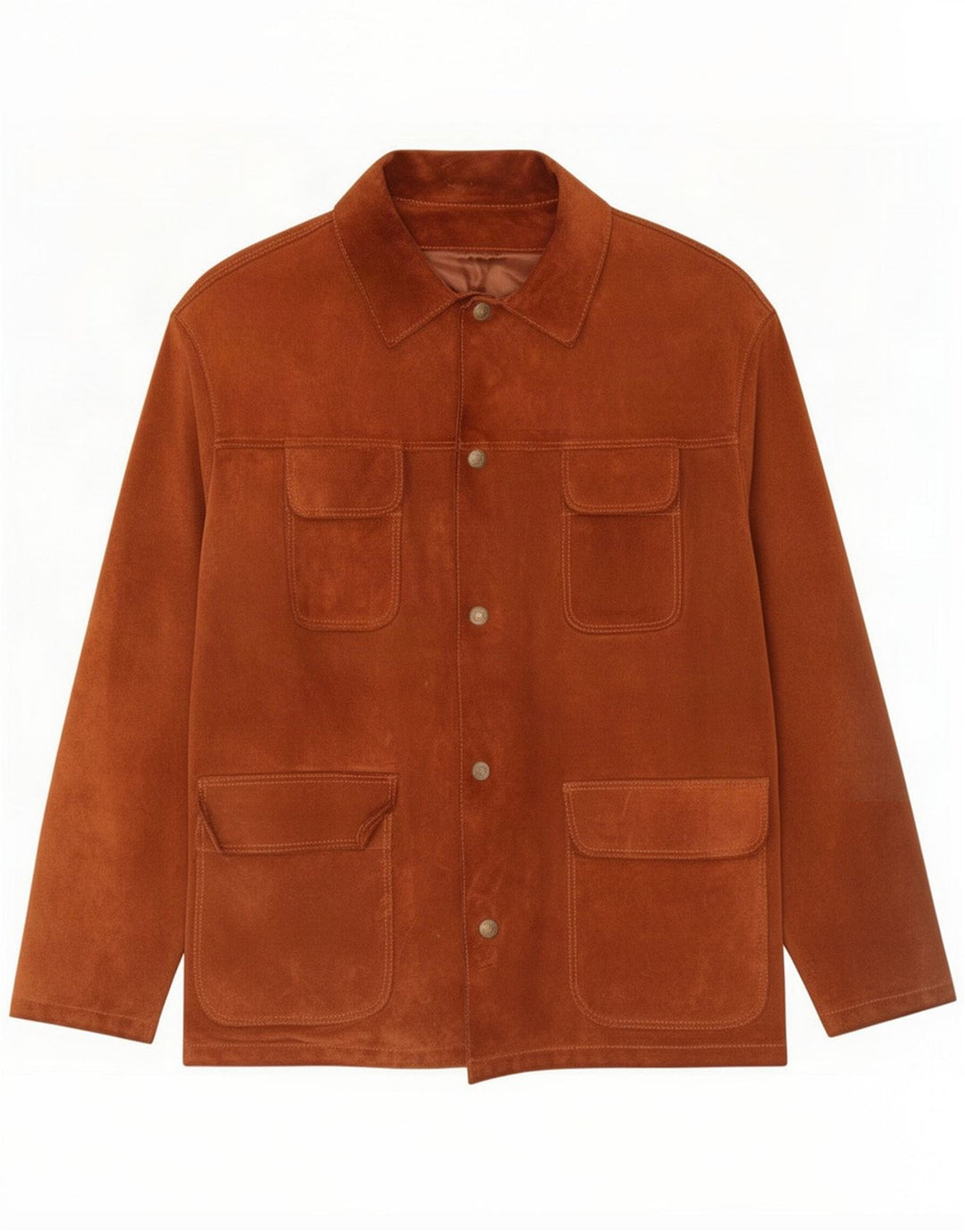 Vintage Herre Ruskind Utility Jacket UK 42 XL Brun