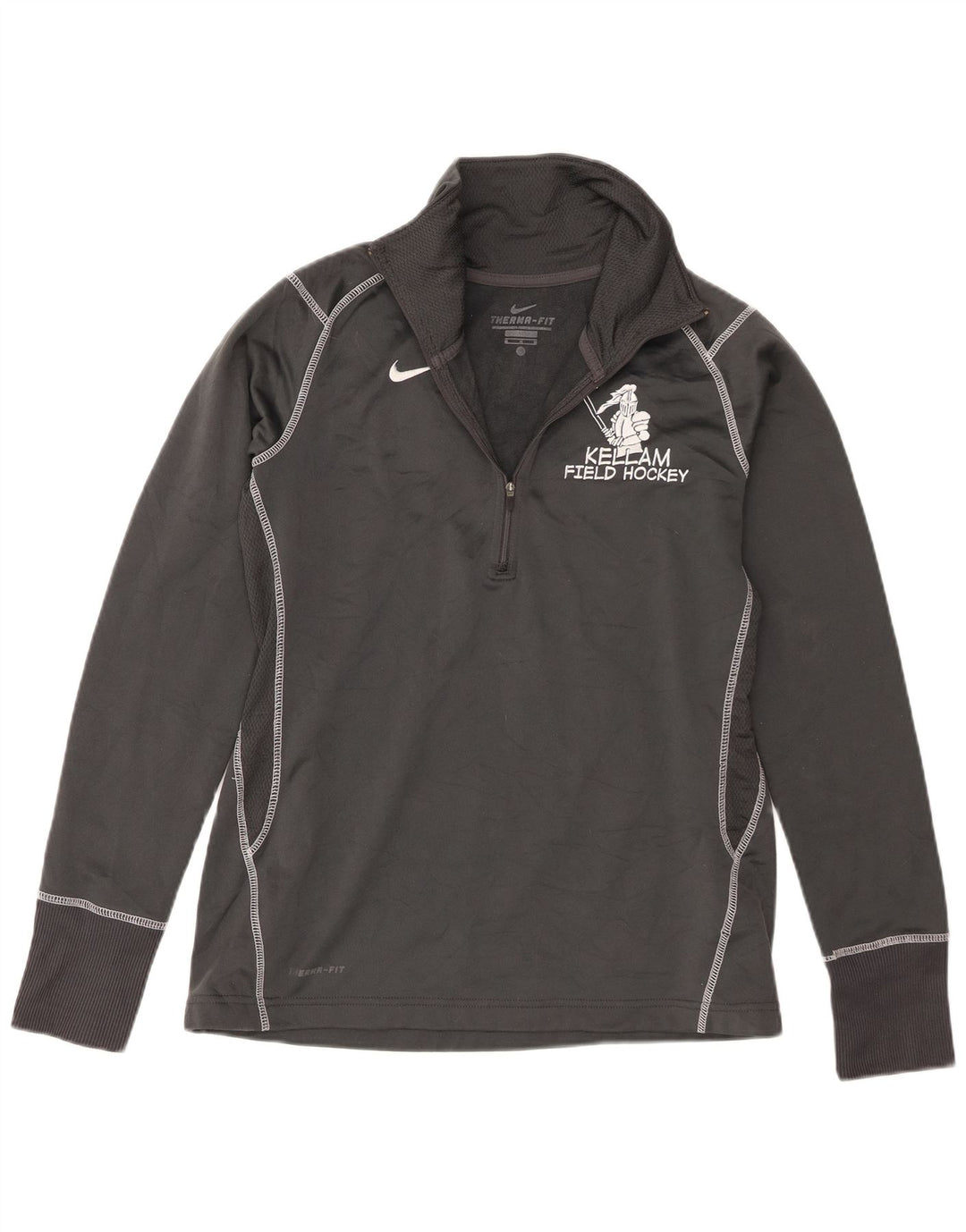 Nike Herre Kellam Field Hockey Grafisk Sweatshirt Jumper Medium Grå