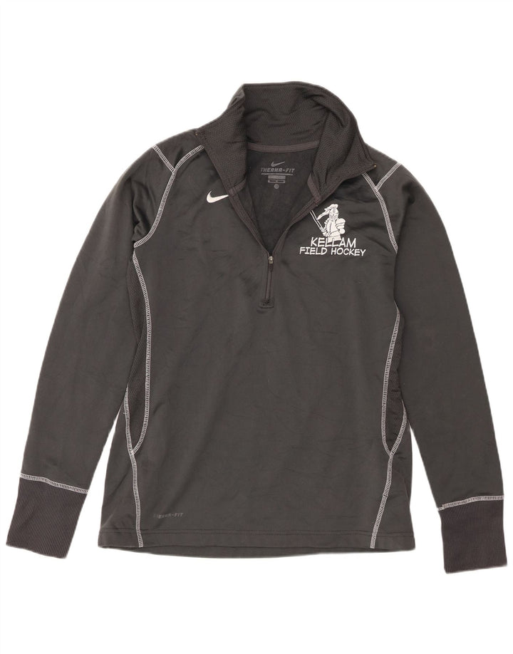 Nike Herre Kellam Field Hockey Grafisk Sweatshirt Jumper Medium Grå