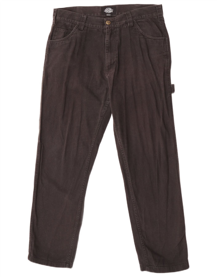 Dickies Straight Cargo bukser til mænd W33 L32 Sort