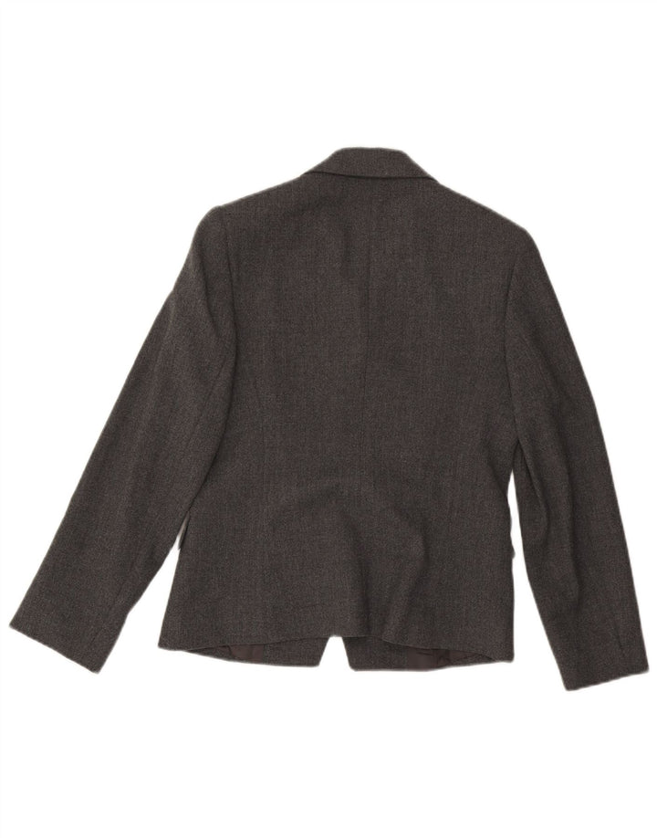 MOMENTI Dame 4-knaps blazerjakke IT 42 Medium Grey Polyester