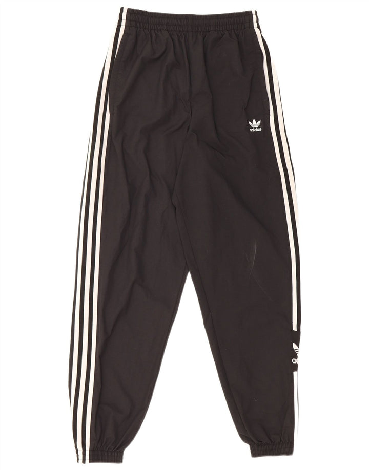 Adidas Dame træningsdragt Bukser Joggers UK 8 Small Black Polyamide