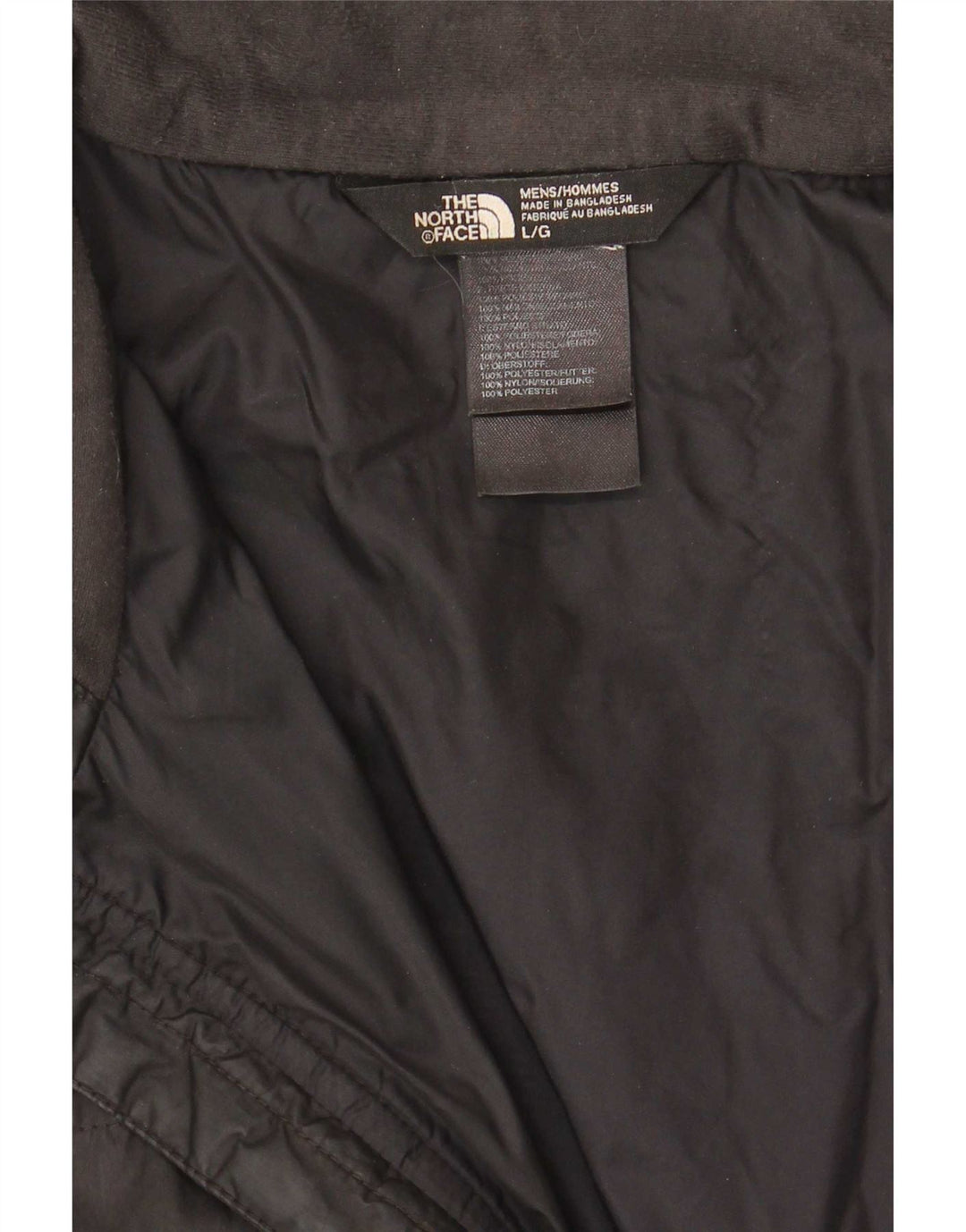 The North Face Herre Liner Bomber Jacket UK 40 Large Black Polyester