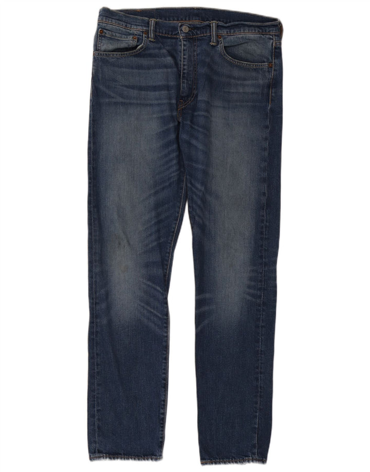 Levi's Herre 508 almindelige tilspidsede jeans W33 L32 blå bomuld