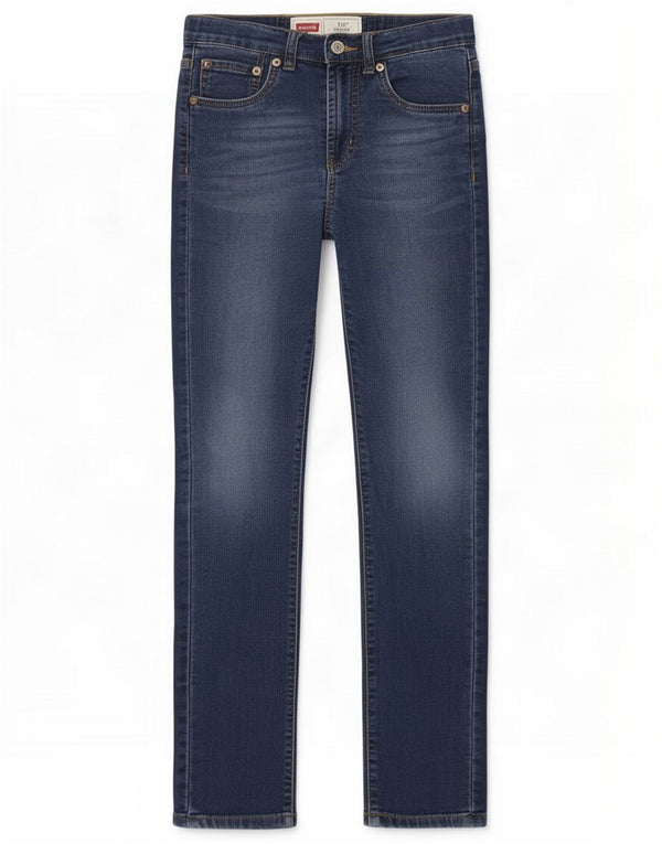 Levi's Boys 510 Skinny Jeans 11-12 år W24 L28 Blue Cotton