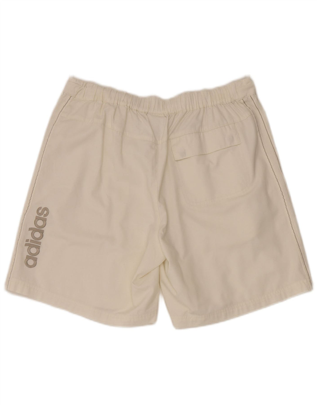 Adidas Graphic Cargo Shorts til kvinder Medium W34 Off White Polyester