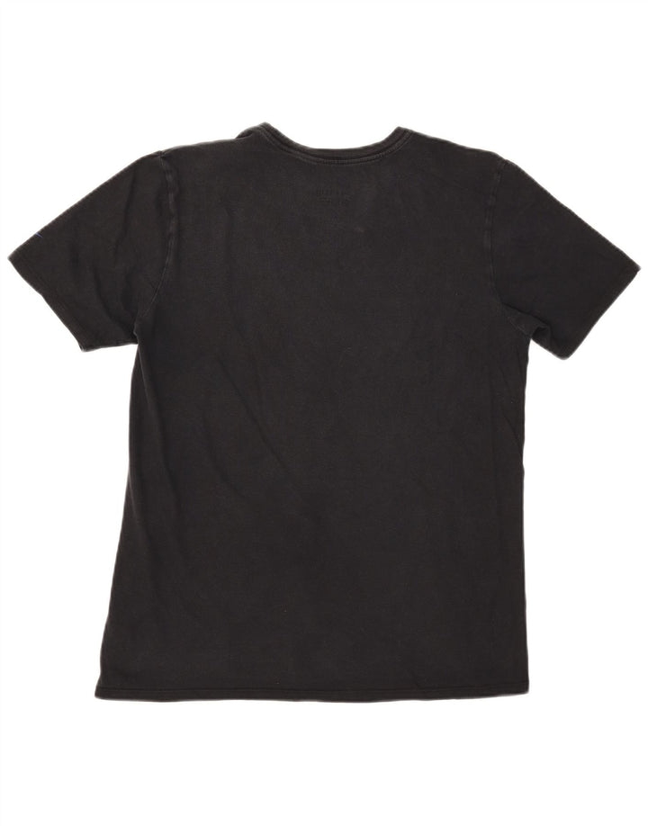 Nike Herre Athletic Cut Grafisk T-shirt Top Medium Sort Bomuld