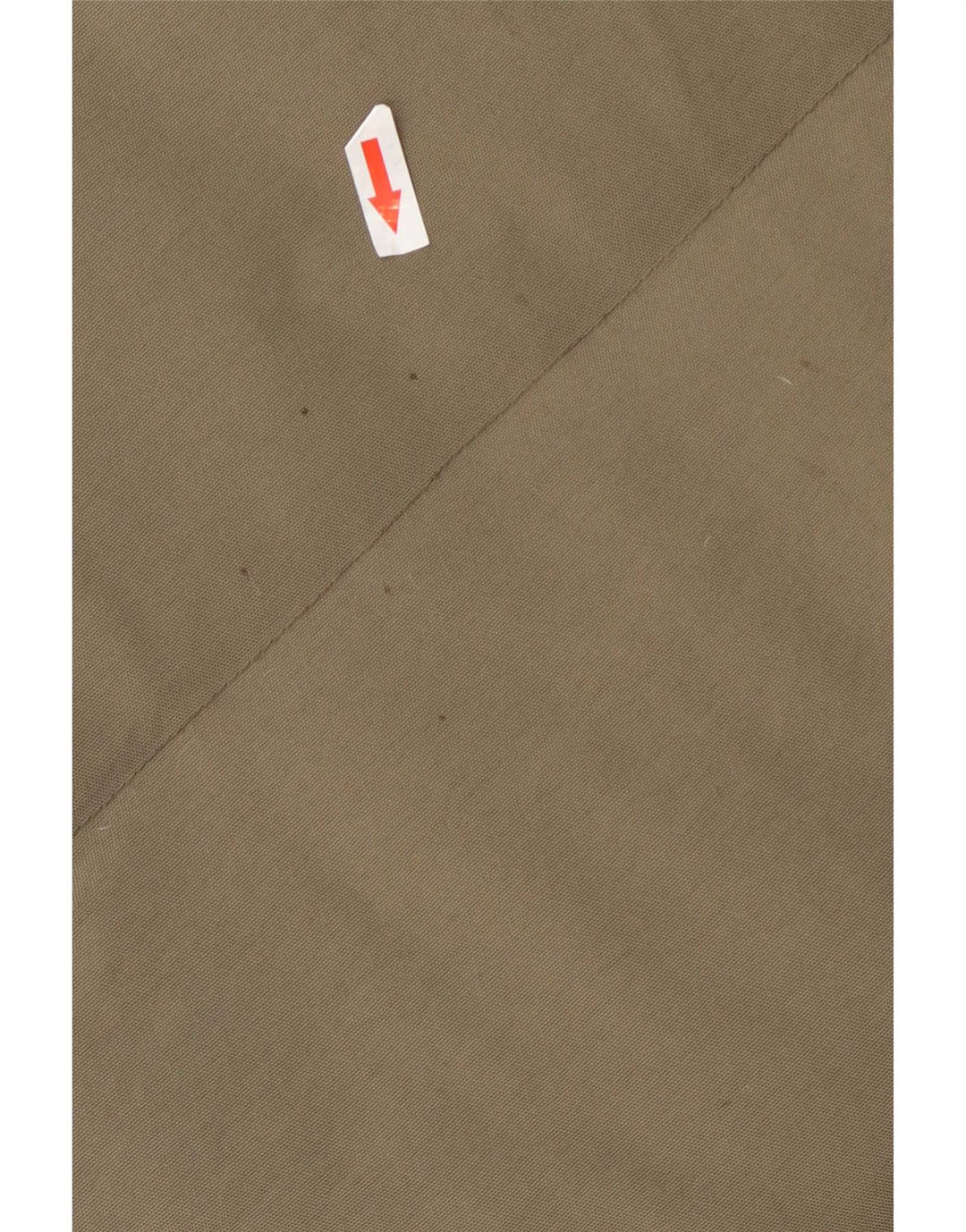 Aspesi Herre Polstret Gilet UK 38 Medium Khaki Nylon