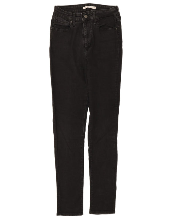 LEVI'S Dame 721 Skinny Jeans med høj talje W27 L30 Grå