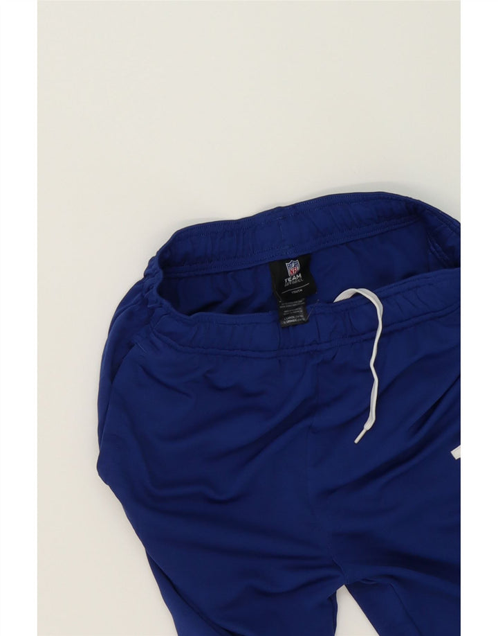NFL Boys Graphic Tracksuit Trousers 14-15 Years Large Blue Polyester Vintage NFL and Second-Hand NFL from Messina Hembry 