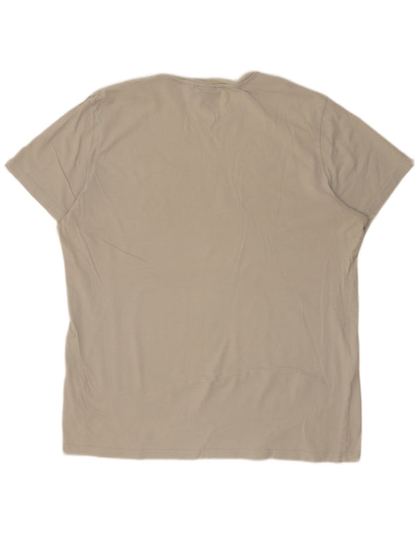 G-Star Herre Grafisk T-Shirt Top 2XL Grå Bomuld
