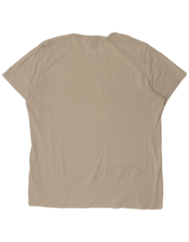 G-Star Herre Grafisk T-Shirt Top 2XL Grå Bomuld