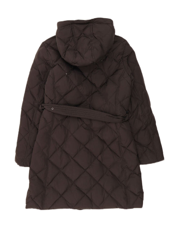 Geox Respira Womens Respira Hooded Oversized Padded Coat UK 10 Small Black