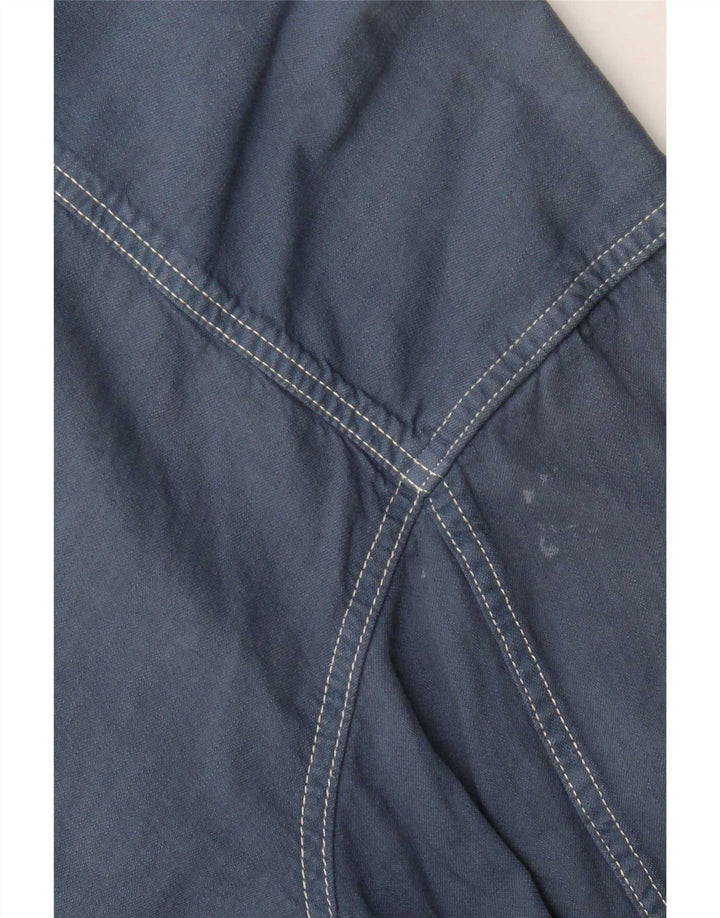 Levi's Denimskjorte til mænd Stor marineblå bomuld
