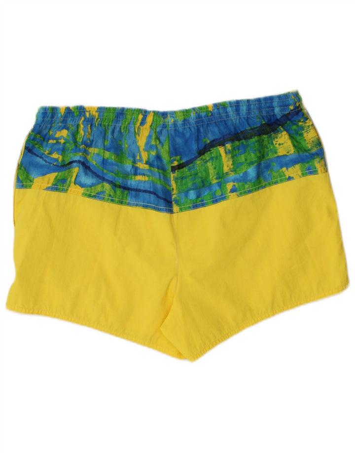 OCEANO Badeshorts til mænd IT 48 Medium Gul Colourblock Polyamid