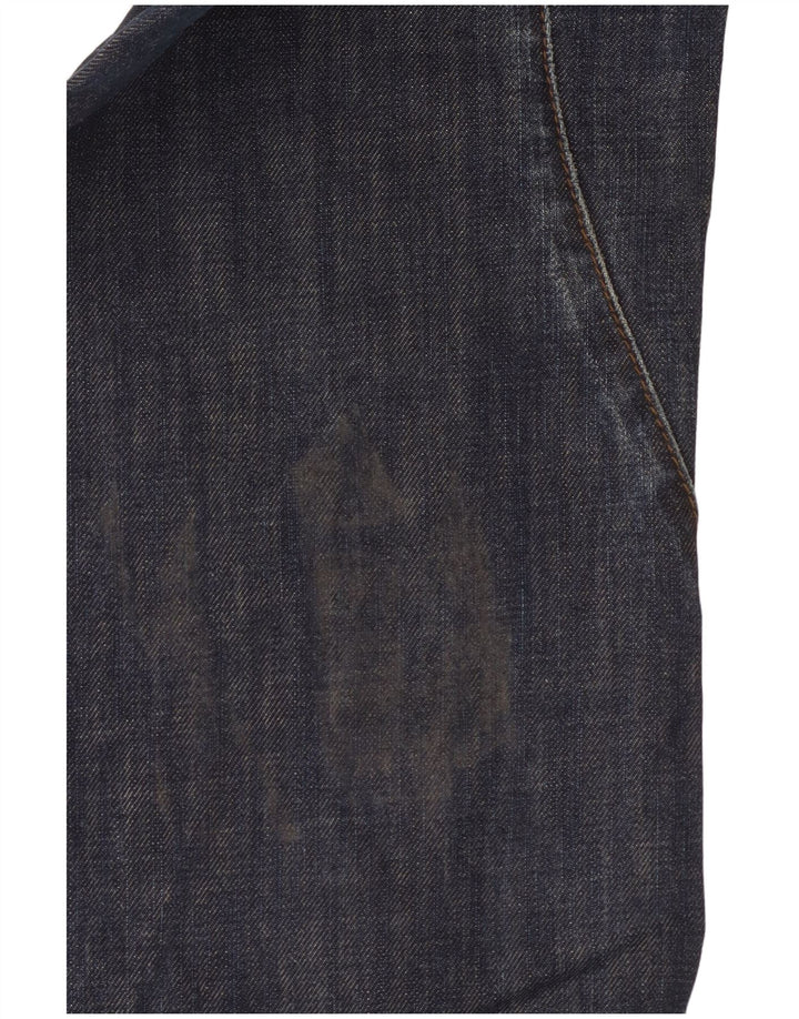 JACK & JONES Straight jeans til mænd W36 L29 blå bomuld