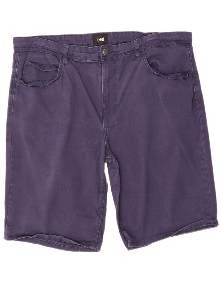 Lee Herre Casual Shorts Large W36 Marineblå Bomuld
