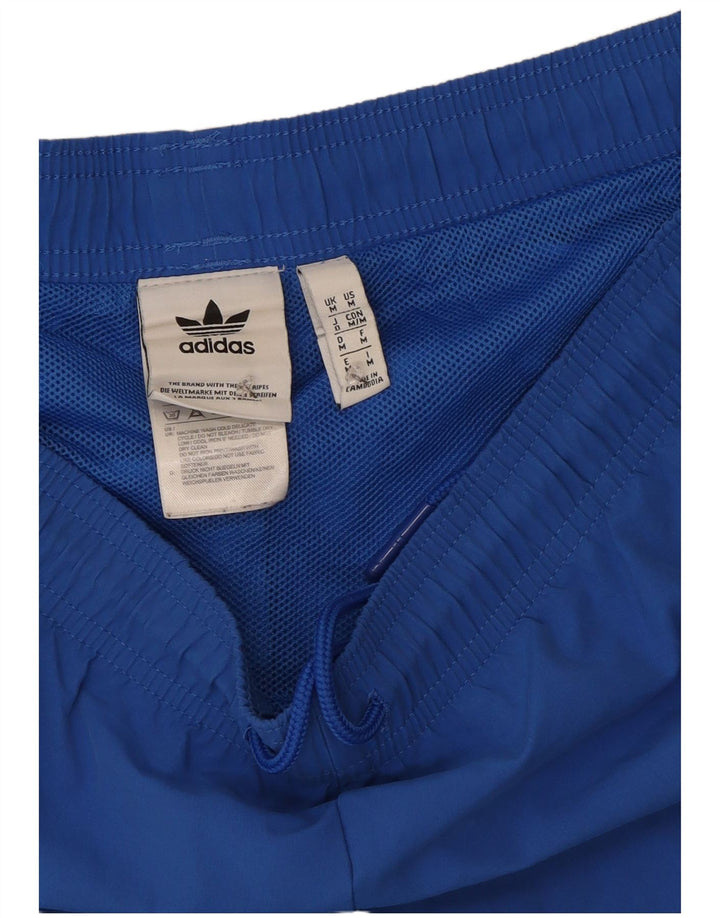 Adidas Herre grafiske sportsshorts Medium Blue Polyester