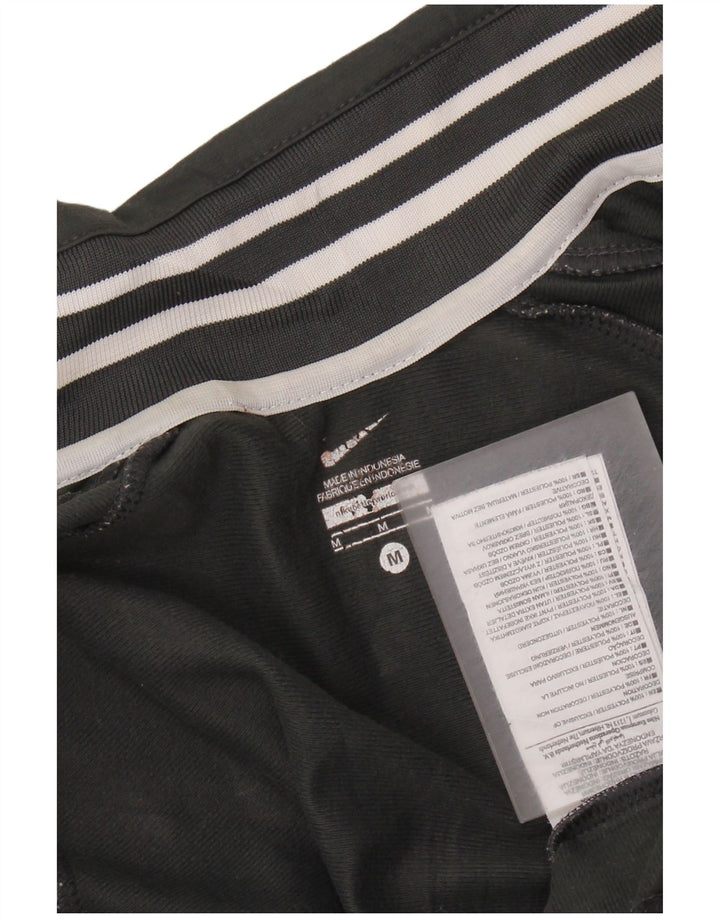 NIKE Grafisk træningsdragt topjakke til kvinder UK 14 mellemgrå polyester