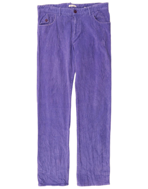 GF Ferre Herre Ittierre Corduroy Bukser IT 48 Medium W34 L33 Lilla
