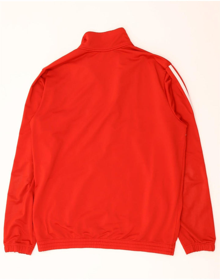 Adidas Træningsdragt til mænd Top jakke Stor Rød Colourblock Polyester